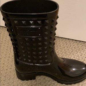 Valentino rain casual boots.